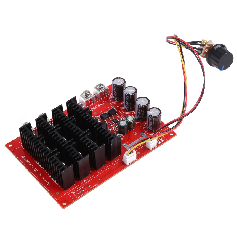Bộ Điều Khiển Tốc Độ Động Cơ DC 10-50V 60A PWM HHO RC Tối Đa 3000W MAX 12V 24V 48