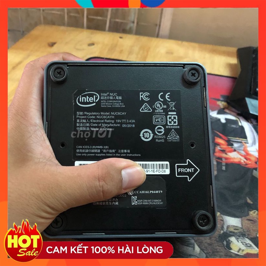 ❀[Nhỏ]Cây máy tính case PC mini Intel NUC J3455 Ram 4Gb 8Gb SSD 120G nhỏ gọn Gamming chơi game văn phòng giải trí phim 4 | BigBuy360 - bigbuy360.vn