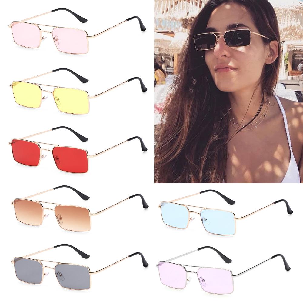 MELODG Kính Mát Gọng Kim Loại Thiết Kế Thời Trang