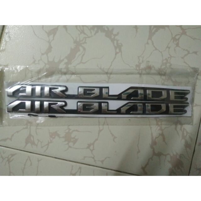 Bộ chữ nổi cứng Airblade 2011 hàng theo xe