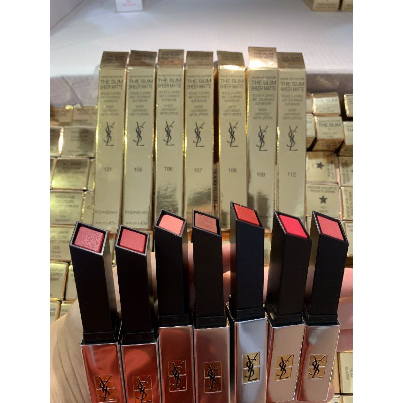 Son Thỏi YSL Rouge Pur Couture The Slim Sheer Matte