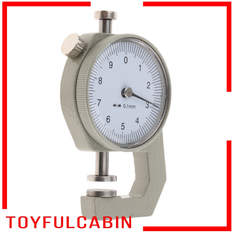 Thước Đo Độ Dày 0-10mm Chuyên Dụng Cho Đồ Trang Sức / Da / Kim Loại