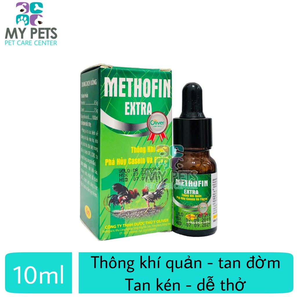 Oliver METHOFIN EXTRA dành riêng cho gà đá - Lọ 10ml