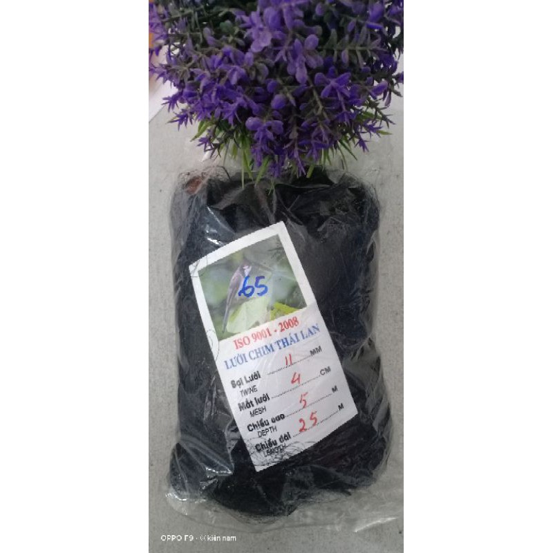 Lưới bẫy chim tàng hình Thái Lan 25m- lưới bẫy siêu nhạy