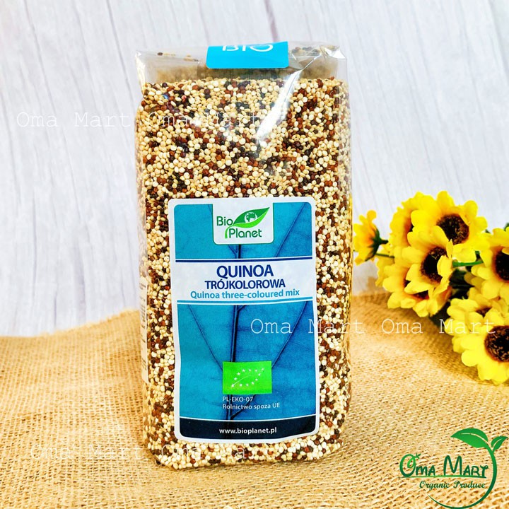 Diêm mạch (quinoa) 3 màu hữu cơ Bio Planet 500g