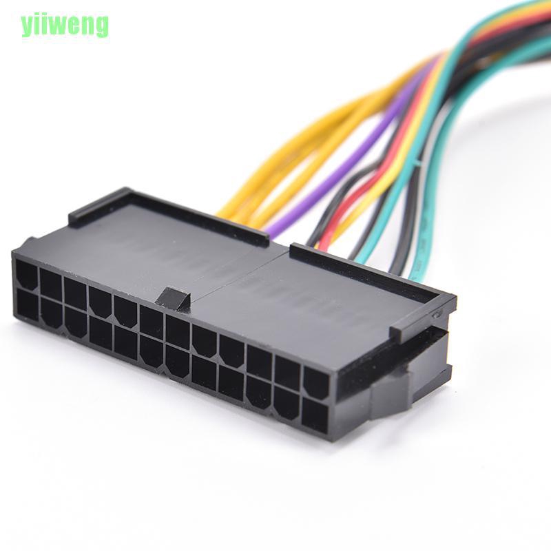 Dây Cáp Chuyển Đổi 24-pin Sang 6-pin Pci-e Psu 18awg Hp Z230