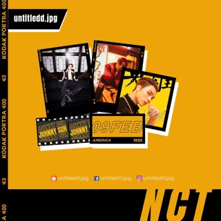 Sticker NCT decor case điện thoại