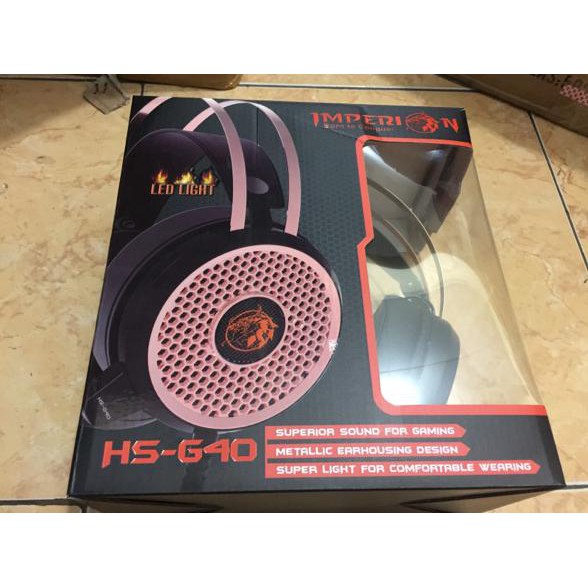 Tai Nghe Chơi Game IMPERION HS-G40 Có Đèn LED | BigBuy360 - bigbuy360.vn