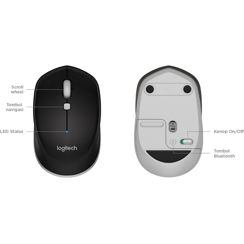 Chuột Bluetooth Logitech M337 hiệu quả