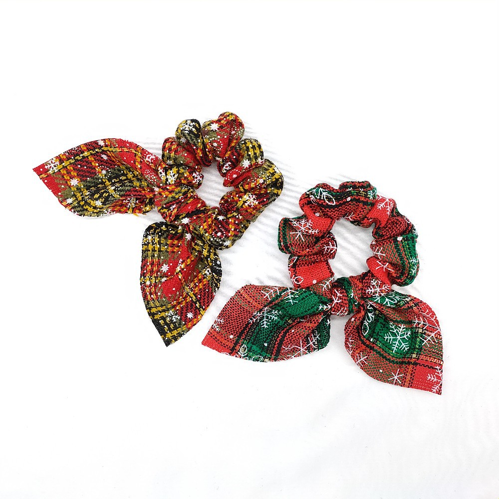 Ngày lễ buộc lên tóc trang trí Giáng sinh mới vòng tai thỏ nơ cài tóc nữd2081810