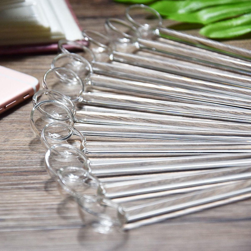 Muỗng Múc Trà Bằng Thủy Tinh Trong Suốt Cách Nhiệt