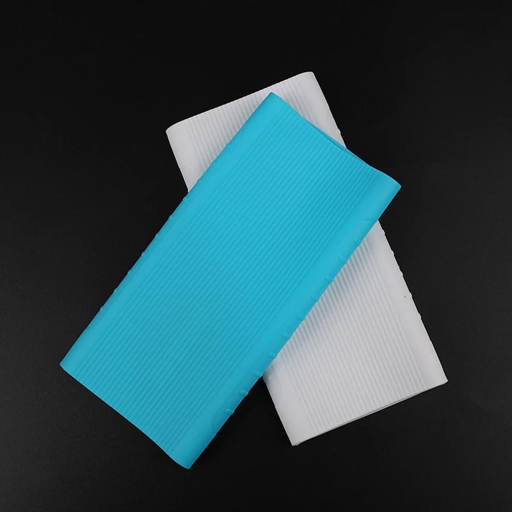Vỏ Bọc Bảo Vệ Pin Sạc Dự Phòng Bằng Silicon Mềm Hai Cổng USB Chất Lượng Cao