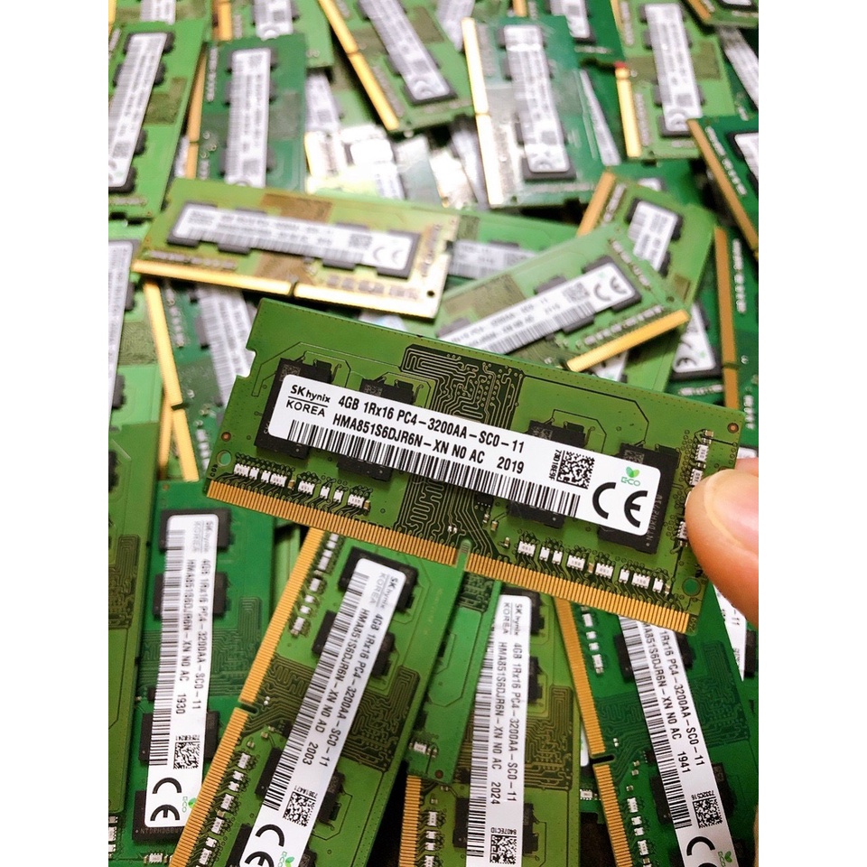 Ram Laptop/Macbook 4gb 2666 Sodimm 1.2V PC4-19200 Samsung/ Hynix/ Kingston