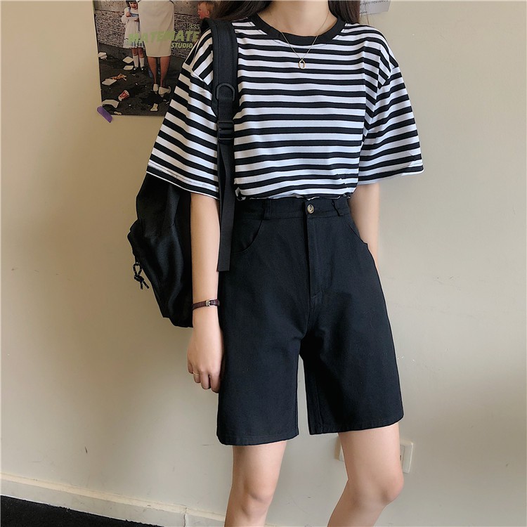 [SẴN] Quần short lửng Khaki Ulzzang Quảng Châu QLK5