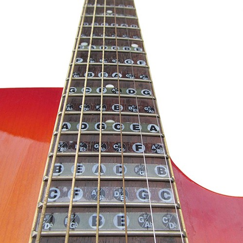Nhãn dán nốt nhạc guitar tiện dụng cho người mới bắt đầu I23