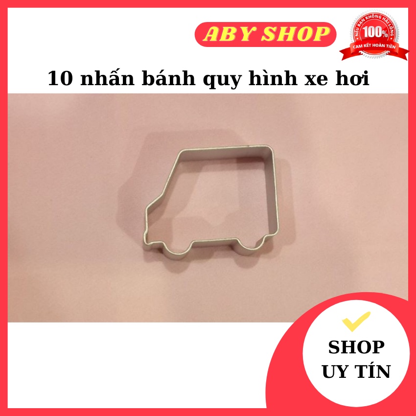 10 nhấn bánh quy hình xe hơi ⚡ CAO CẤP ⚡ khuôn nhấn bánh quy tạo hình xe hơi độc đáo