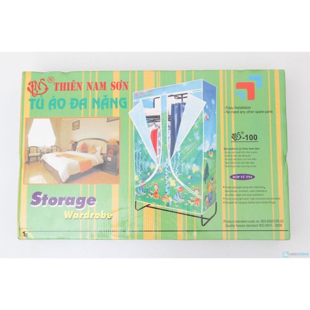 Tủ Quần Áo 2 Buồng Thanh Sắt Thiên Nam Sơn | BigBuy360 - bigbuy360.vn