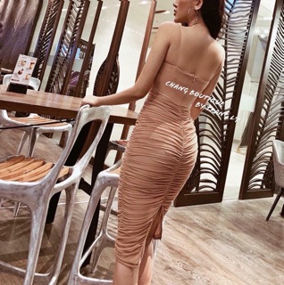 Đầm body 2 dây