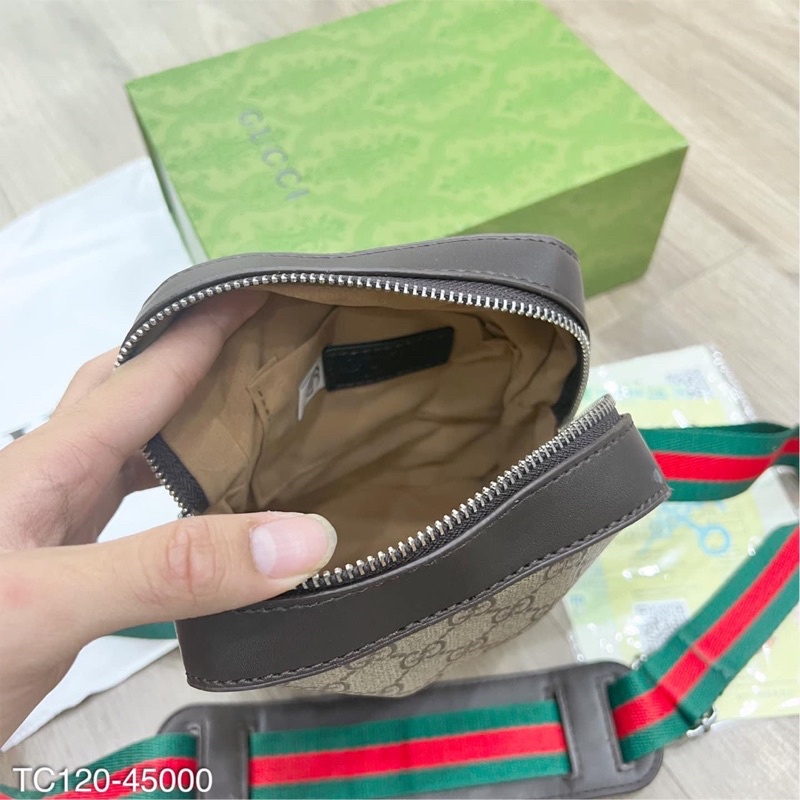 Túi đeo chéo nam nữ G.C mini DA PU có bảo hành fullbox +BILL hot nhất 2022