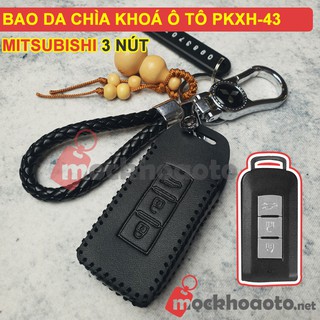 Bao da chìa khoá Mitsubishi 3 nút PKXH-43