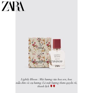 Nước hoa zara 30ml nhiều mùi có sẵn