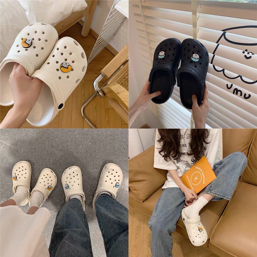 Hàng mới-Dép nữ quai ngang nữ hình ngộ nghĩnh