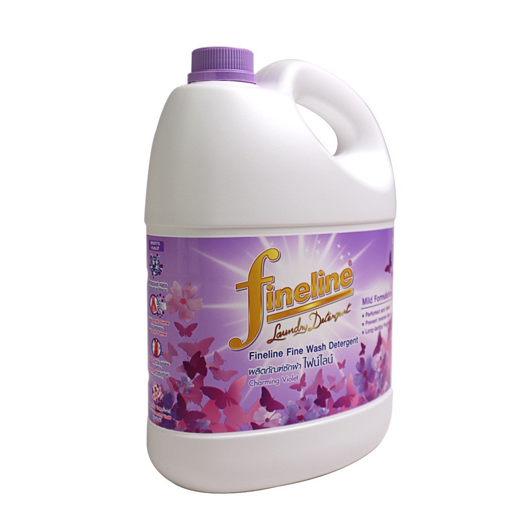 [HÀNG CHÍNH HÃNG] Nước Giặt Xả Fineline 3000ml Màu Tím