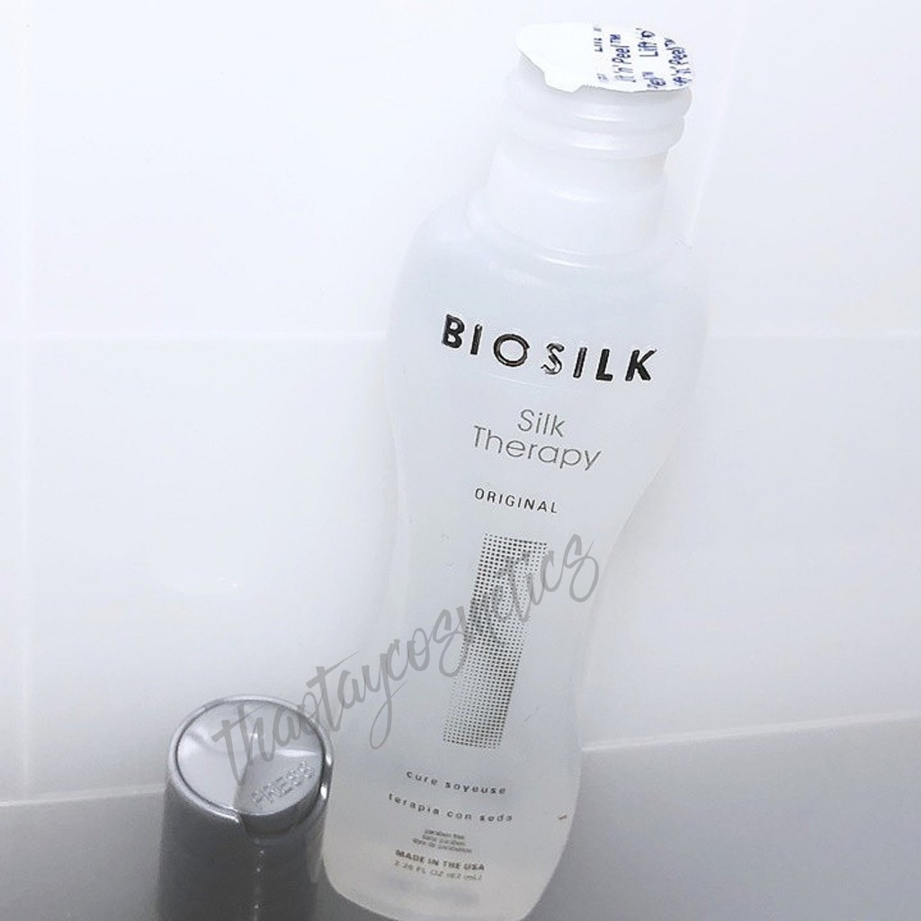 Tinh dầu dưỡng tóc mềm mượt và óng ả Biosilk Silk Therapy Original