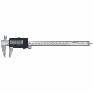Thước kẹp điện tử 200 mm thép cứng không gỉ - hiển thị 0.01 mm - cấp chính xác +/- 0.04 mm