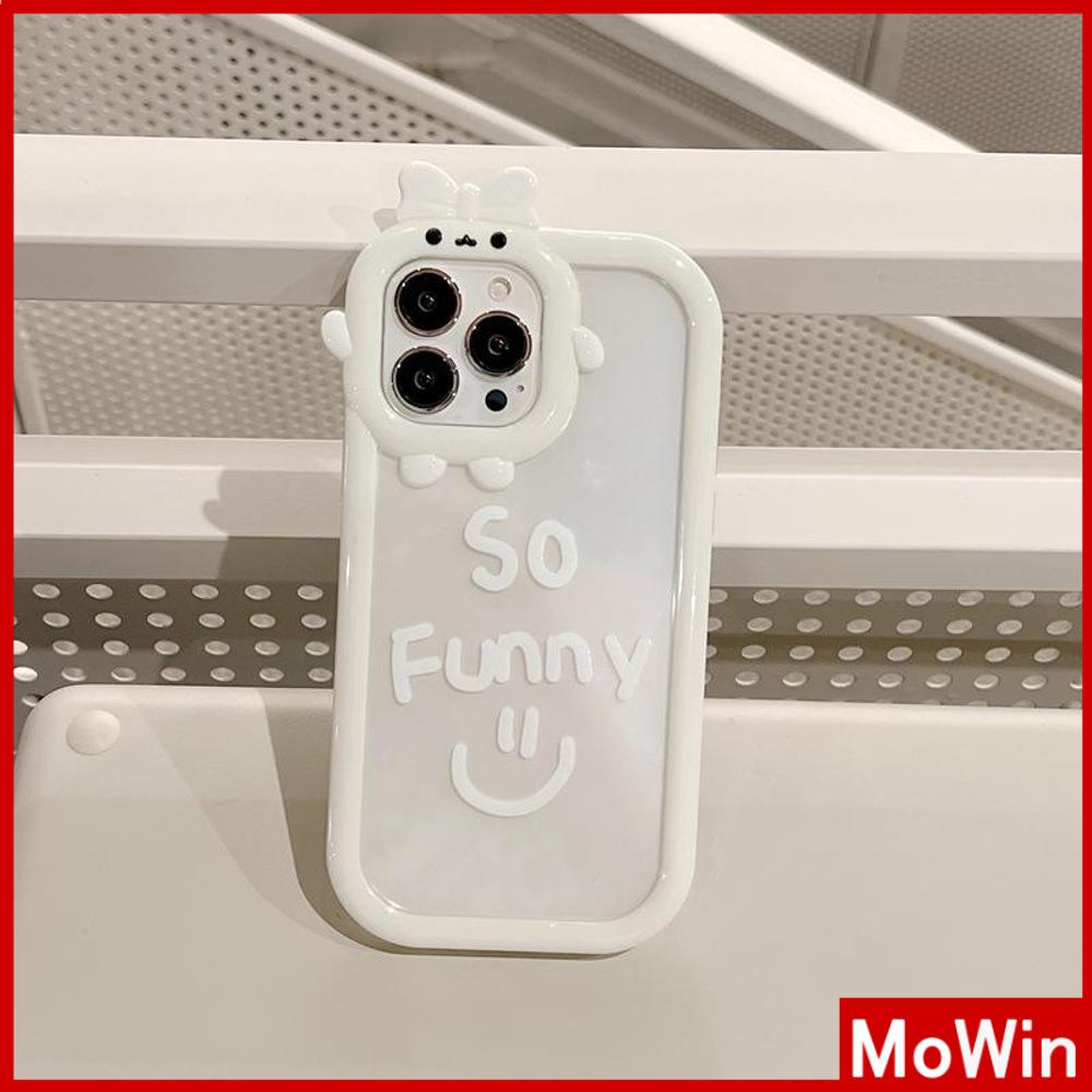 Ốp điện thoại silicon trong mịn in mặt cười thích hợp cho iPhone 11 Pro Max 13 Pro Max 12 Pro Max 7Plus xr XS Max