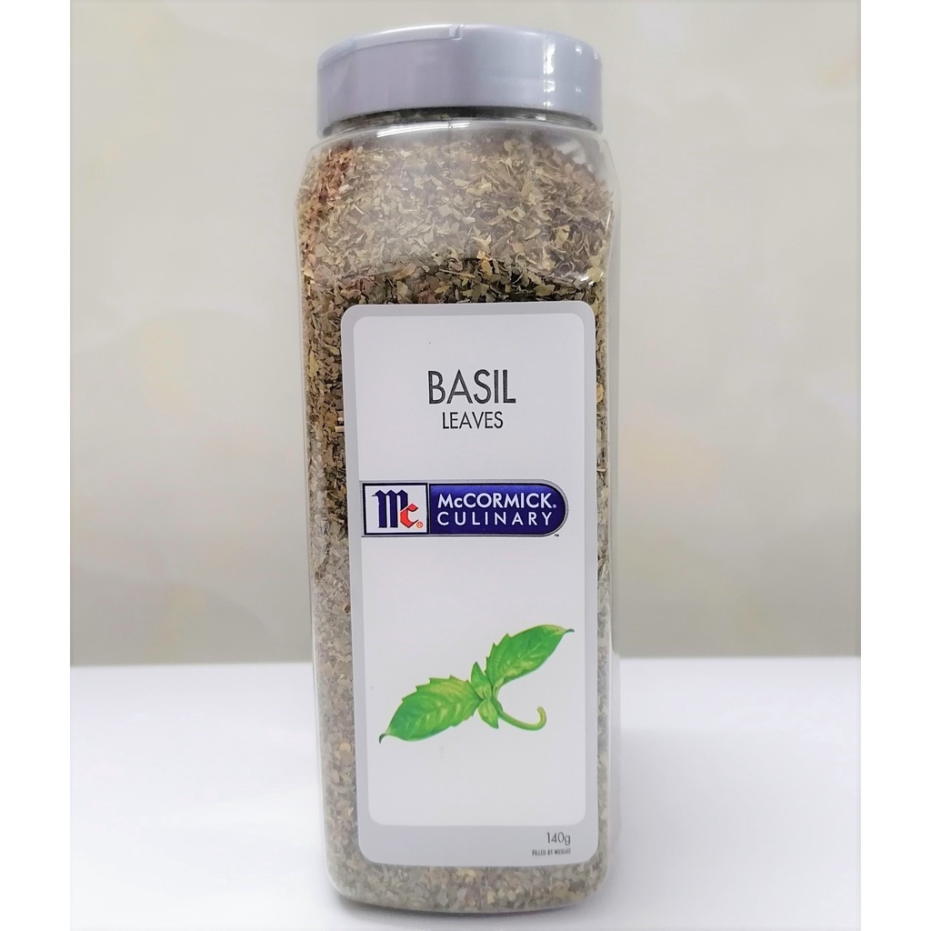 [HỘP LỚN 140g] LÁ HÚNG QUẾ TÂY [Australia] MCCORMICK Basil Leaves (anm-hk5)