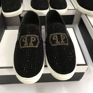 Giày lười nam đính đá PP