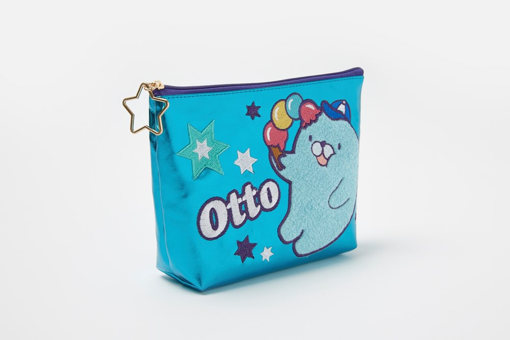 Túi Đựng Đồ Đa Năng ARTBOX Hàn Quốc Boss Màu Xanh Dương Da Bóng