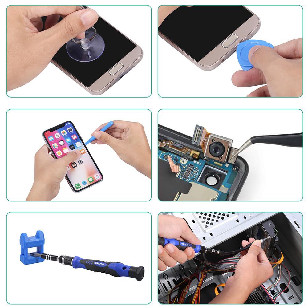 PVN44238 Bộ tua vít đa năng Bộ Tua tô Vít Từ Tính 115 Trong 1 Dùng Trong Sửa Chữa Điện Thoại/Laptop Đa Năng Giá Rẻ