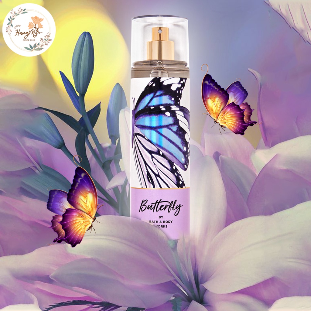 Xịt Thơm Bath And Body Works Butterfly Fine Fragrance Mist  chai 236ml