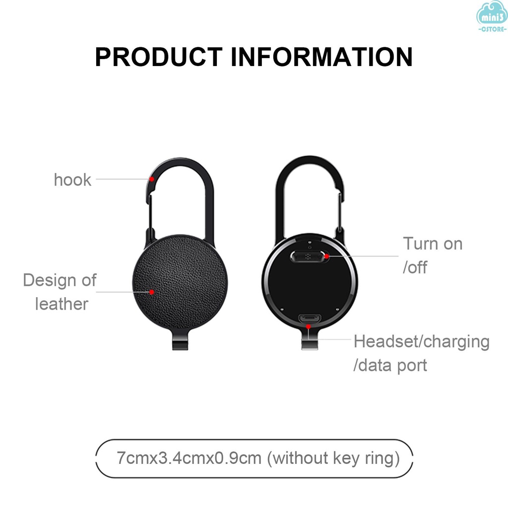 Máy Ghi Âm Giọng Nói S25 Mini Hình Chữ Nhật Cổng Usb 8g / 16g / 32gb Tf