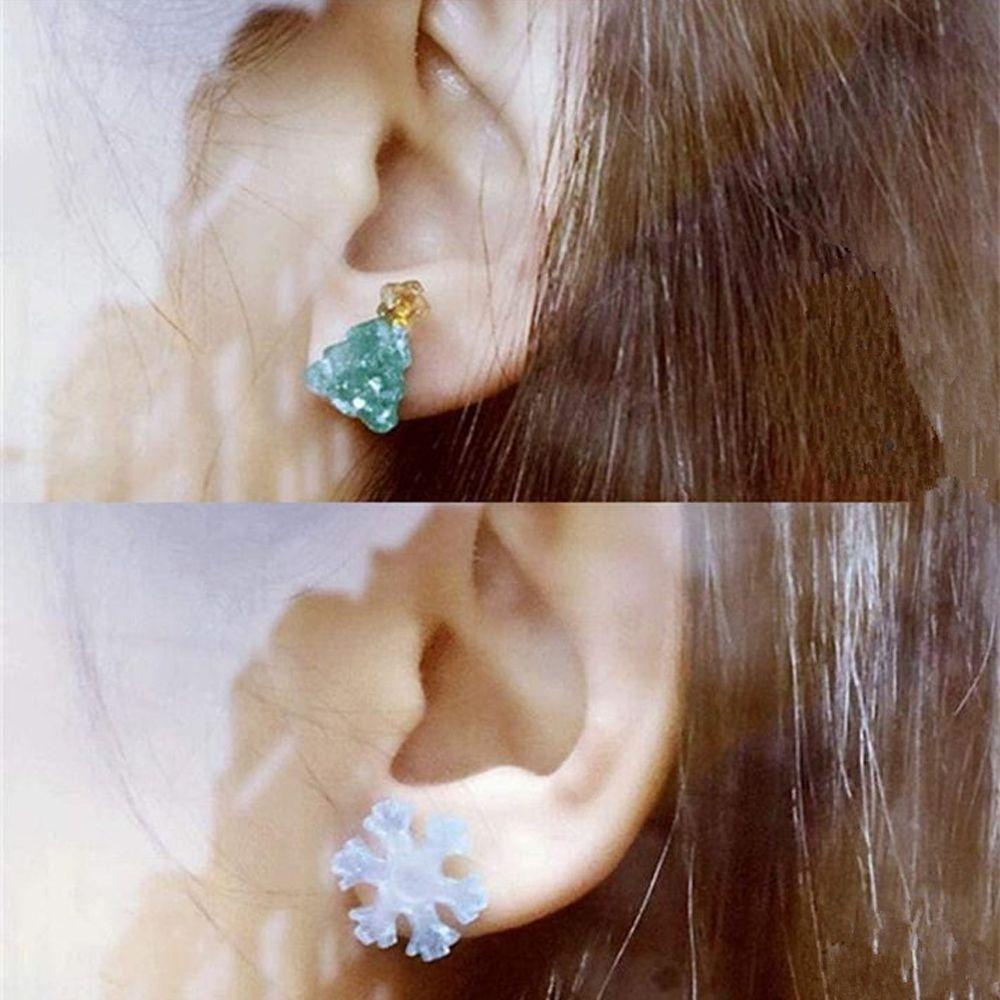 Khuôn Silicone Làm Mặt Vòng cổ Hình Giọt Nước