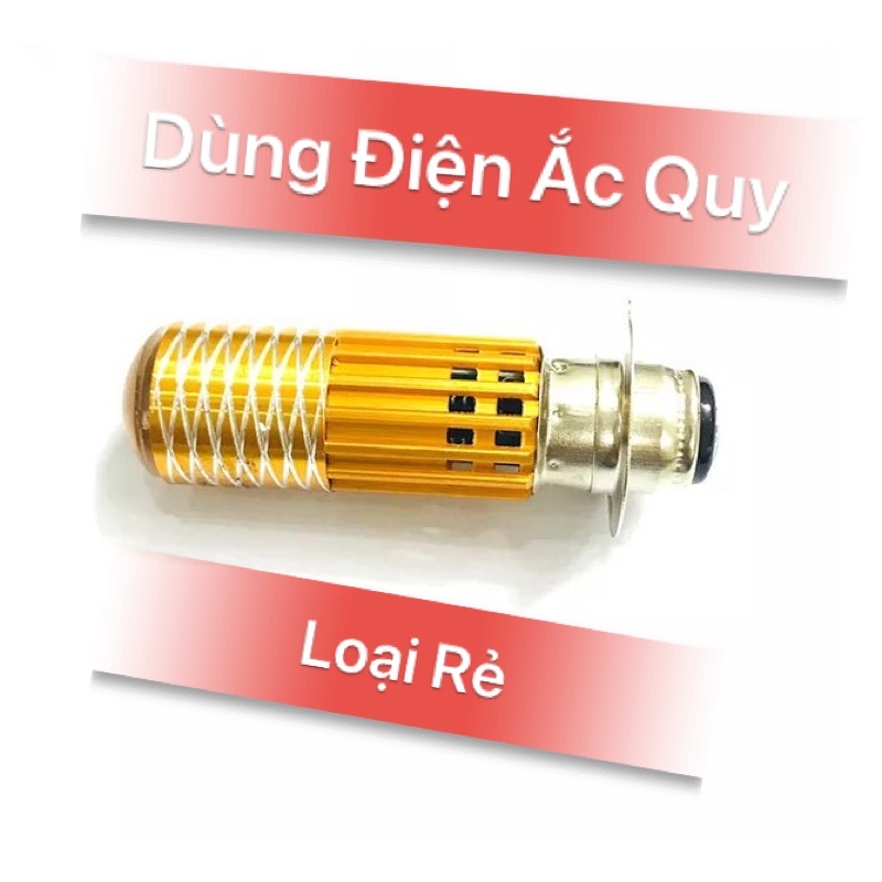 Đèn Pha Led Bi Cầu 2 Mầu Chân Đèn M5 Hoặc T19