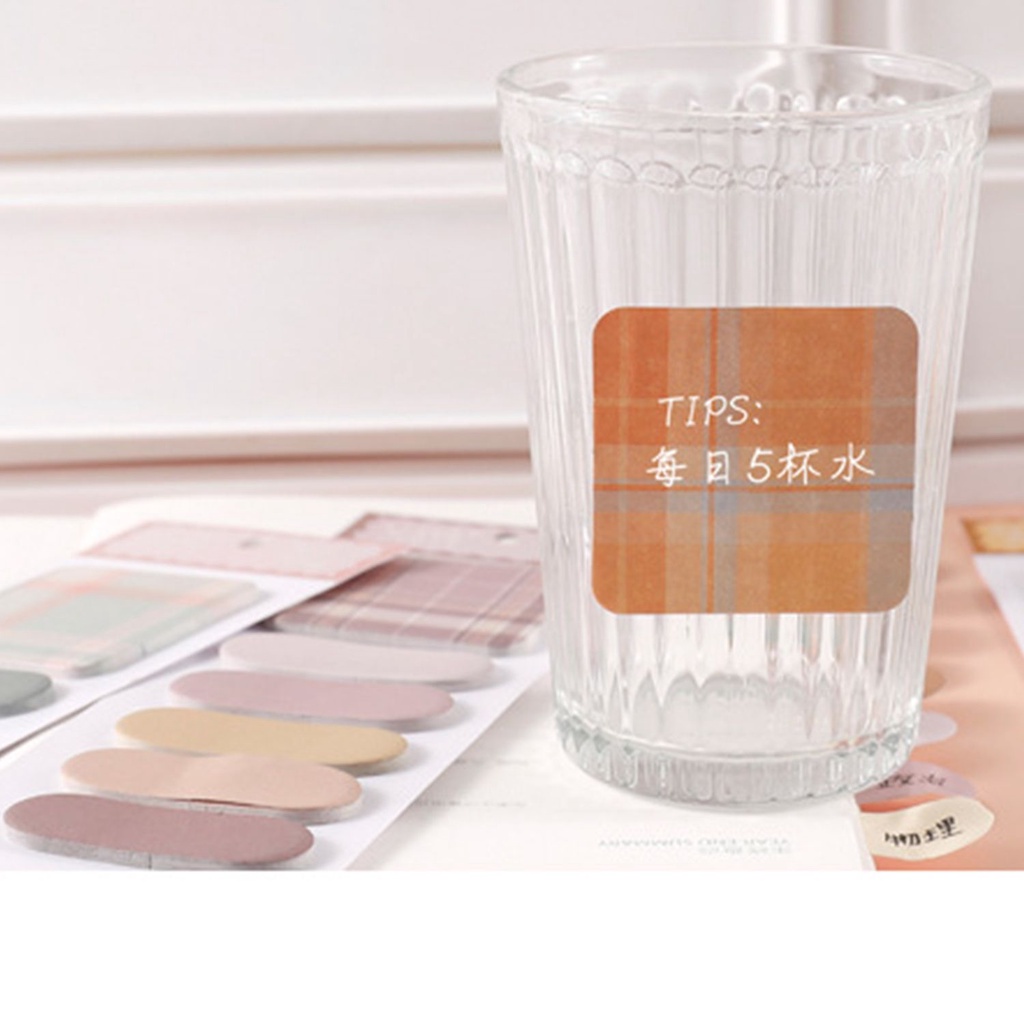 Set 120 Giấy Ghi Chú Màu Cầu Vồng