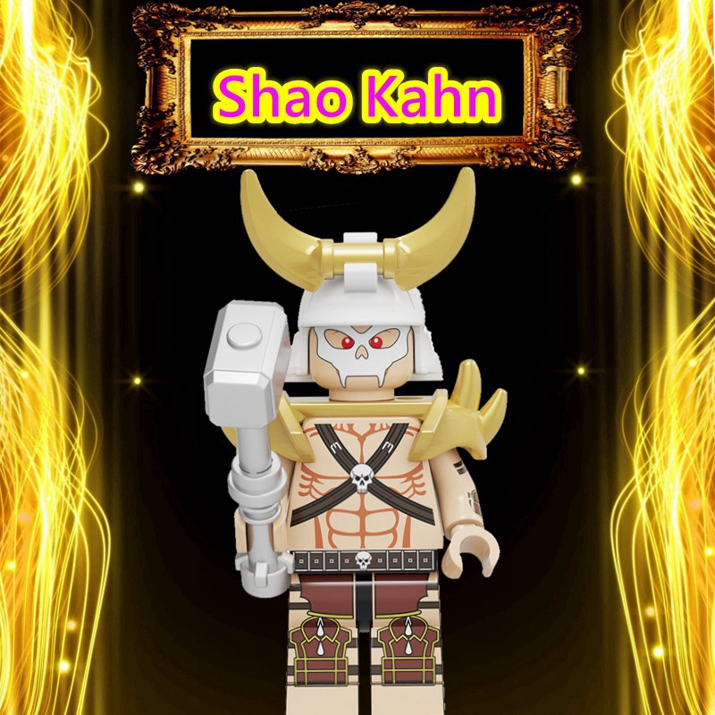 Bộ Đồ Chơi Xếp Hình Mortal Kombat Sub Zero Shao Kahn Dành Cho Trẻ Em