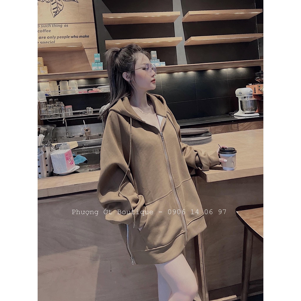 [ 𝐅𝐑𝐄𝐄 𝐒𝐇𝐈𝐏 ]  ÁI KHOÁC NỈ 3 MAU ĐEN TRẮNG NÂU