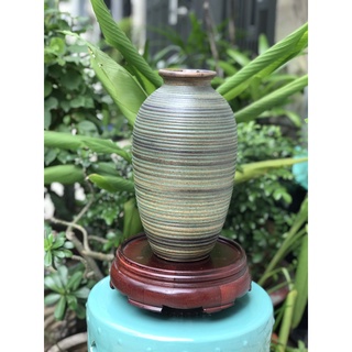 Bình Hoa Gốm Sứ Bát Tràng Mộc Dáng Bomm
