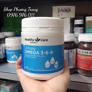 Mẫu mới nhất: OMEGA 3-6-9 HEALTHY CARE ULTIMATE HỘP 200 VIÊN (ÚC)