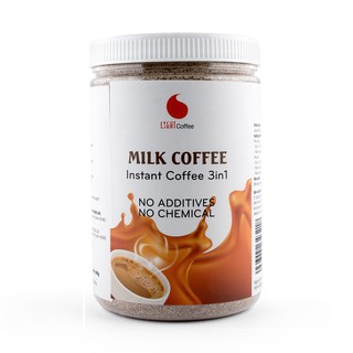 Hũ 500g Cà phê sữa 3in1 không hóa chất, pha uống ngay Light Coffee