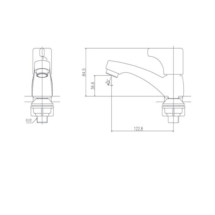 Vòi lavabo chậu rửa mặt LINAX FV-13B VN