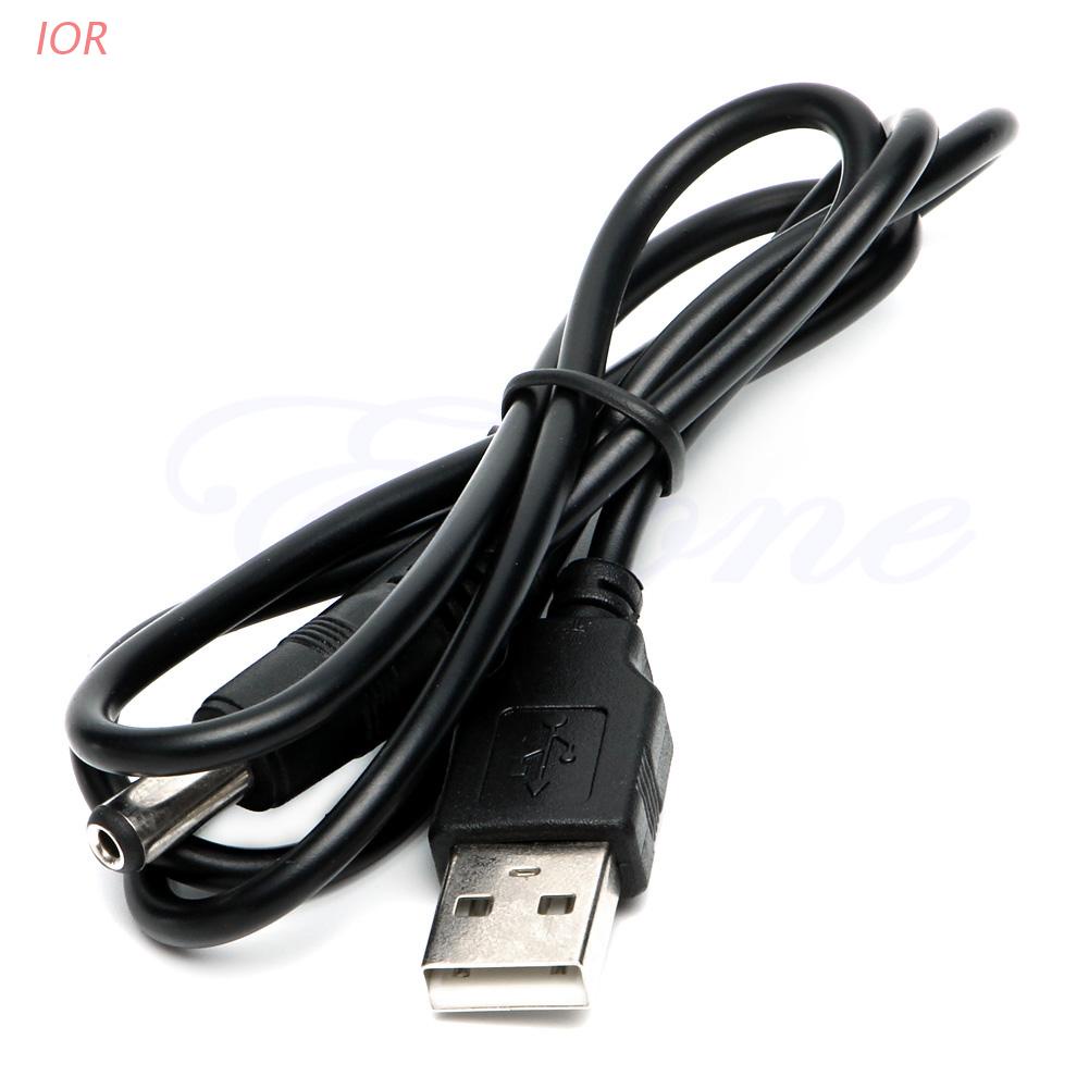 Dây Cáp Nguồn Chuyển Đổi Đầu USB 2.0 Sang DC 5.5mm x 2.1mm Tiện Dụng
