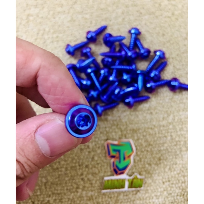 Ốc titan gr5 gắn pô e cho Vario, AirBalde, Sh, Vision