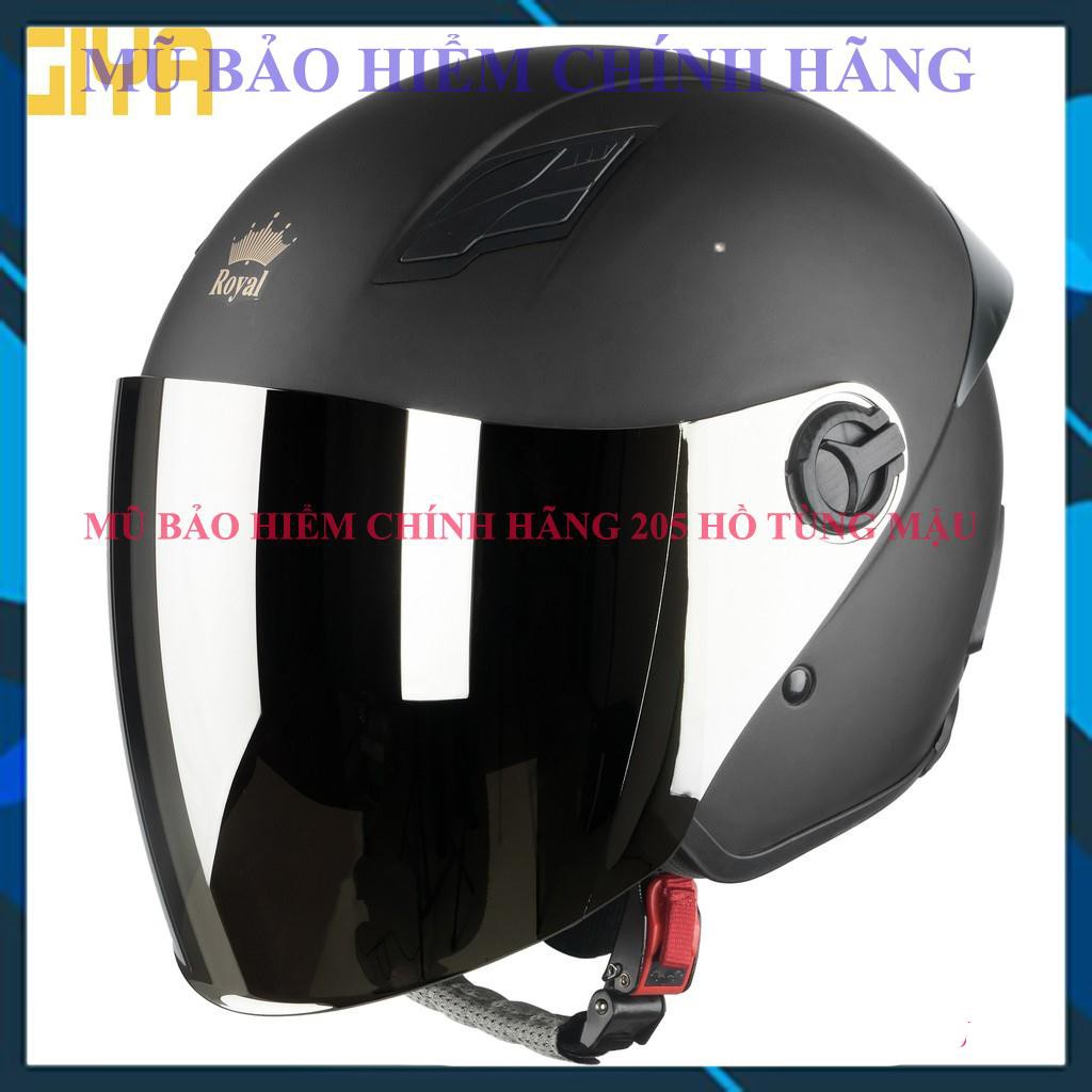 Nón bảo hiểm 3/4 Royal M134 có kính