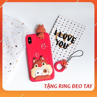 Ốp iphone - ốp lưng iphone lofter silicone chống bẩn sóc đỏ - 7/7plus/8plus/x/xs/xr/xs max/11/11 pro/11 pro max