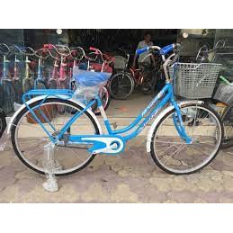 Xe đạp Amida dành cho nữ size 24 inch, 26 inch màu hồng, xanh, nâu sữa.